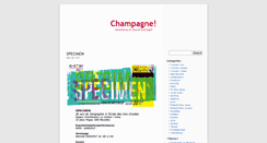 Desktop Screenshot of champagne.constantvzw.org