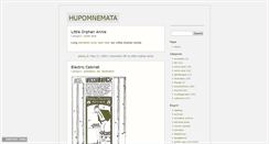 Desktop Screenshot of hupomnemata.constantvzw.org